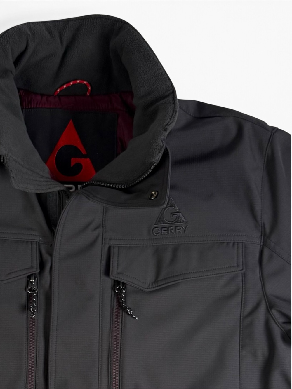 Gerry Nimbus Tech Jacket Charcoal Insulated Men’s Medium NWOT